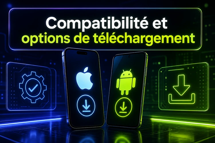 Compatibilité et options de téléchargement