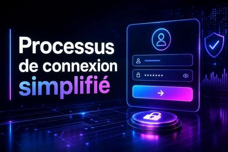 Processus de connexion simplifié