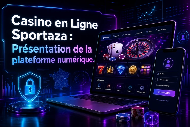 Casino en Ligne Sportaza : Présentation de la plateforme numérique